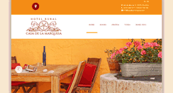 Desktop Screenshot of casadelamarquesa.com